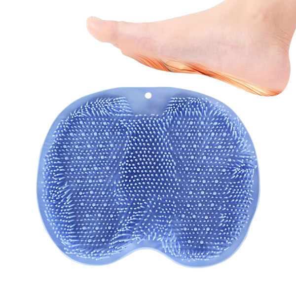 Badmassagebad för att ta bort död hud tvätta fötter silikon halkfri skrubbbadplatta