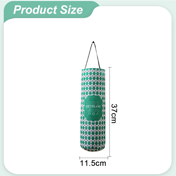 2 pakker plastikposeholder, indkøbsposeholder, skraldeposer,