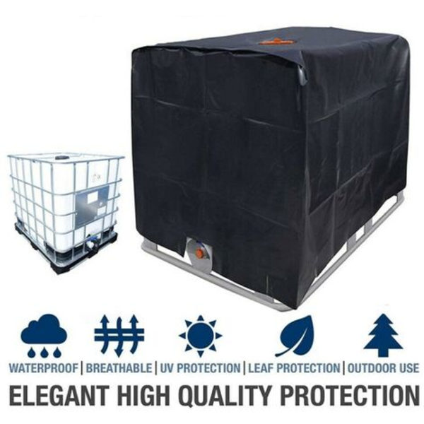 Vattentanksskydd, Skydd för 1000 L IBC-tank, Anti-damm Anti-UV
