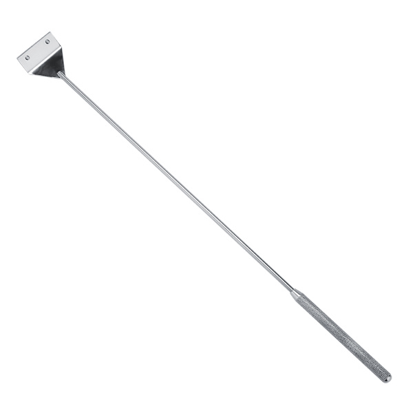 Rustfrit skraber i rustfrit stål til rengøring af akvarier, fisk og planter (45 cm, bred)