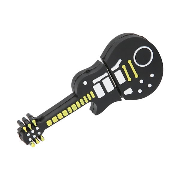 Flash Disk Bærbar Tegneserie Guitarformet USB Thumb Memory Stick til Informationslagring Dataoverførsel Gave(16GB )