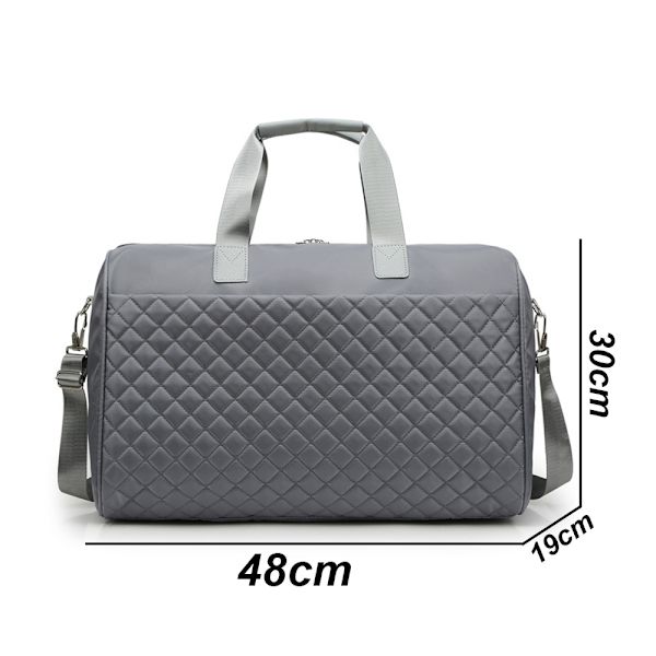 Reise Duffel Bag for Kvinner Weekender Overnatting Bager Stor