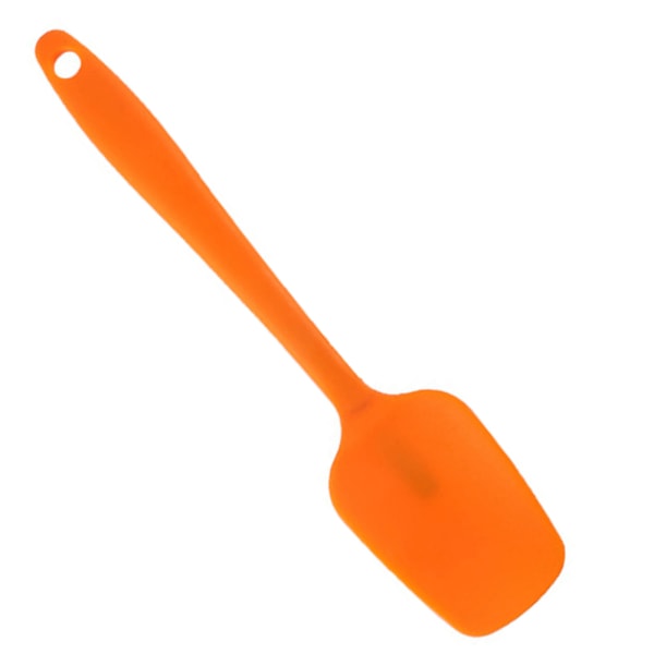 Silicone one-piece spatula scoop household baking tool small