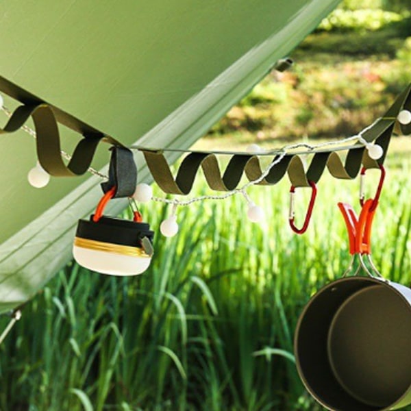 LED-camping och nödlampa Det ljusa mångsidiga tältet Ligh orange