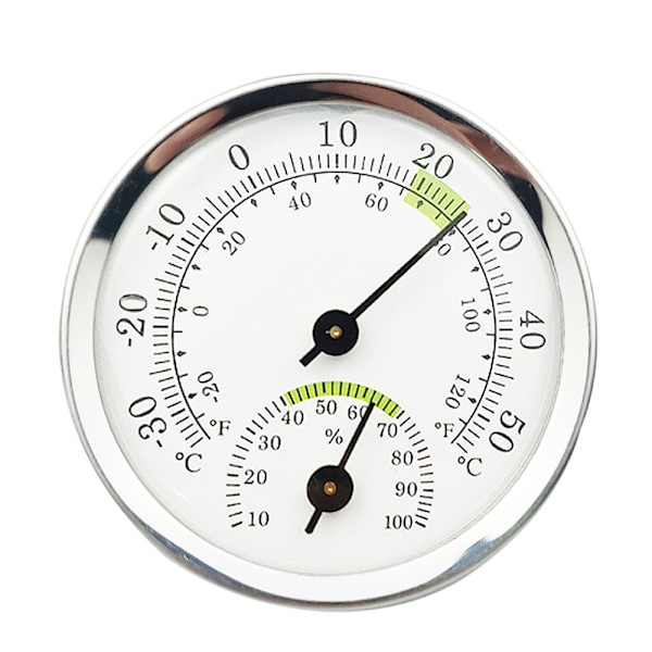 Mini-pekare termometer aluminiumlegering skal plastbotten