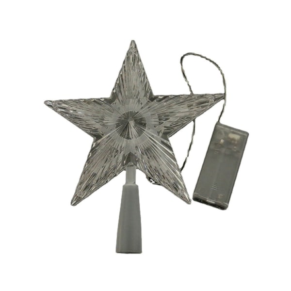Pentagram Tree Topper, Plugg inn juletrepynt for innendørs