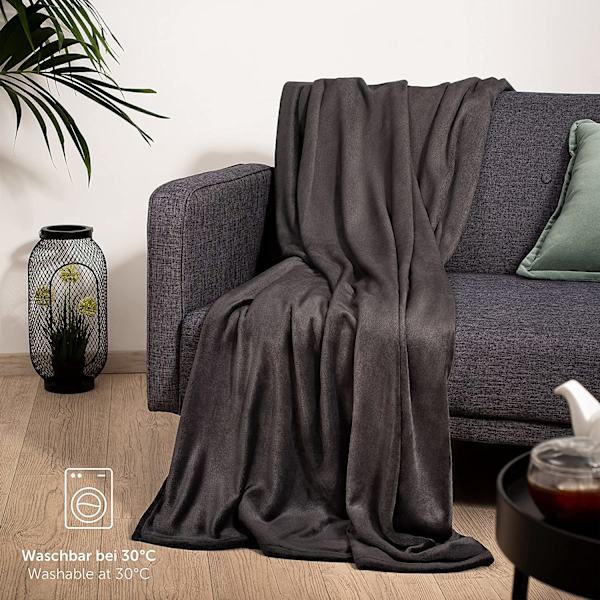 Pehmeä ja lämmin viltti - korkealaatuinen viltti, superpehmeä fleece-viltti