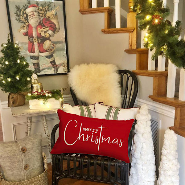 God Jul Putetrekk Farmhouse Jul Kastepute