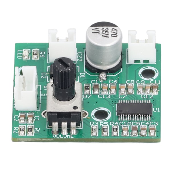 60W Mini Mono Högeffektsförstärkarmodul HIFI Digital Liten Effektförstärkarmodul DC 7.5‑24V