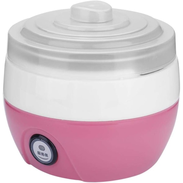 Automatisk yoghurtmaskine, 1L rustfrit stål elektrisk DIY yoghurt