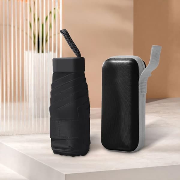 Elegant Automatisk Paraply 90cm til den Stilbevidste Black