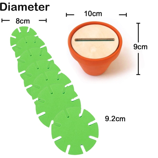 med Blomkruka Hållare för Drycker Nyhet Present till Hemmakontor
