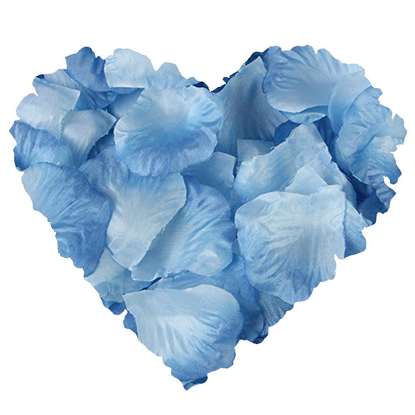 20 poser av ikke-vevd stoff Rose Petals Simulerte roseblader