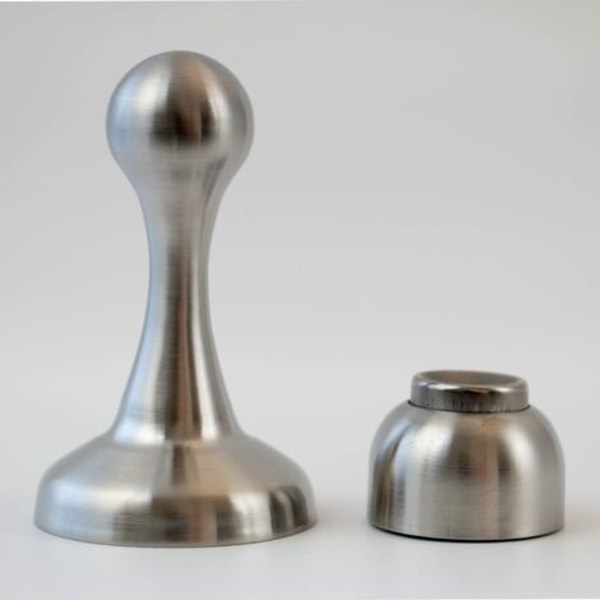 Magnetisk dørstopp MS011 i rustfritt stål-look Dørstopp