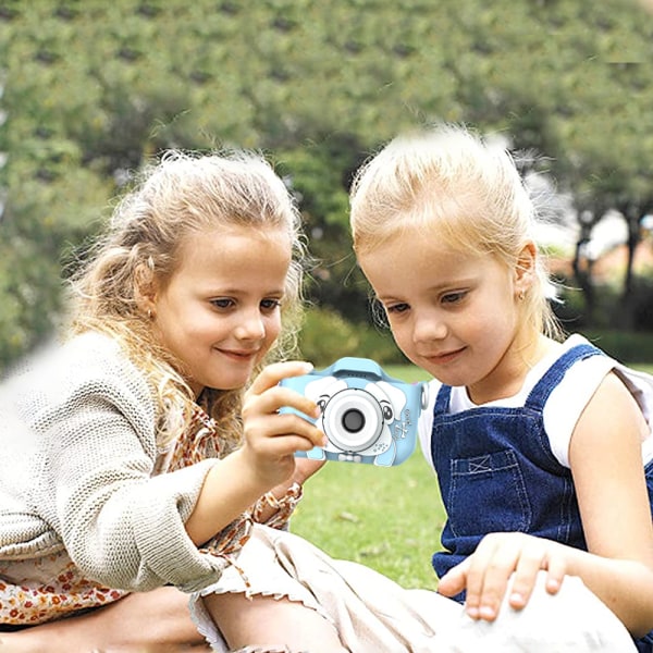 Söt tecknad barn digitalkamera fallsäker