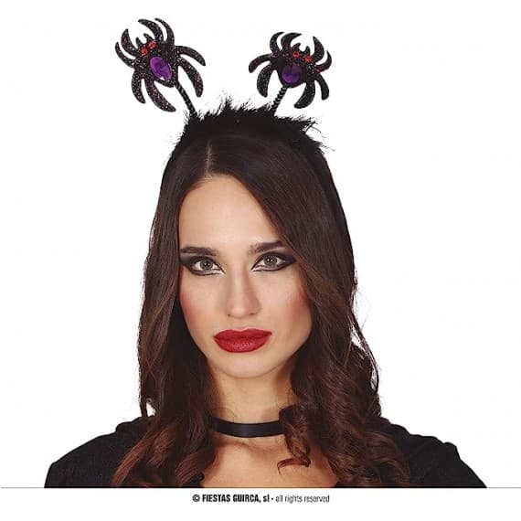 HALLOWEEN EDDERKOP HÅRBÅND