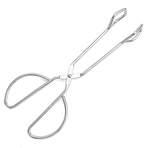 Kitchen Scissors Tongs Stainless Steel Cooking Barbecue Tongs