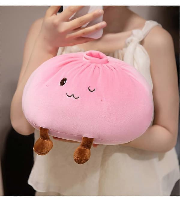 28cm/40cm Kæmpe Dumpling Jumbo Dumpling Legetøj Stor Dumpling Plys Pude Til Soveværelsesindretning[TT] White 28cm