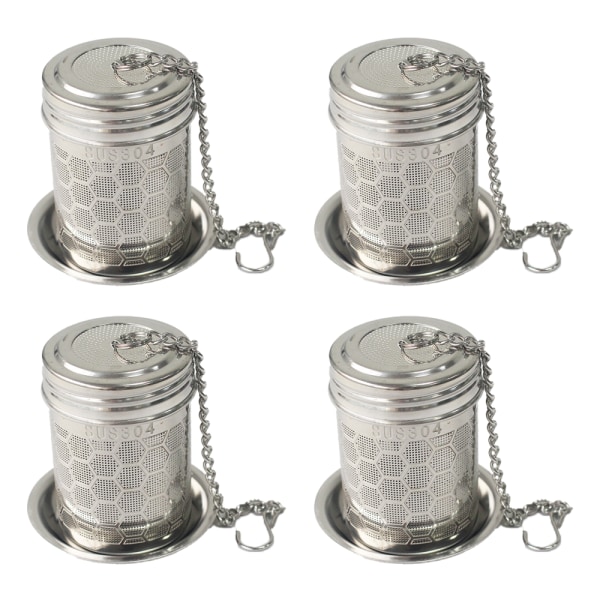 Tea Strainer of Extra Fine Mesh , with Extended Chain Hook