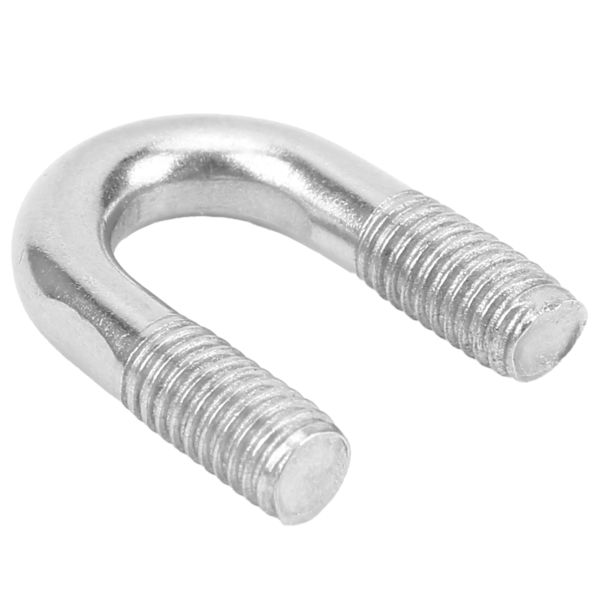 50 kpl U-pultteja UShaped Set 304 Ruostumaton Teräs Peräpeilin Silmä Solmu Tarvike Vaihto M6x8