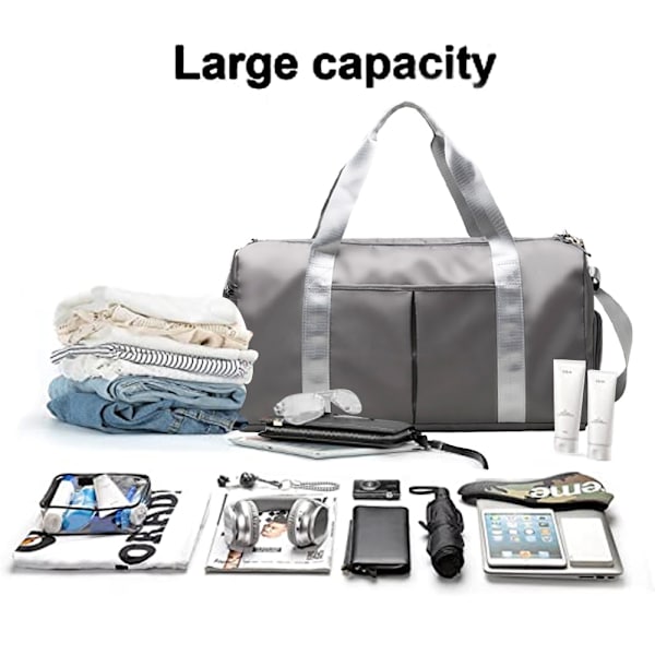 Rejsetaske, Sports Gym Bag, Skulder Weekender Overnight