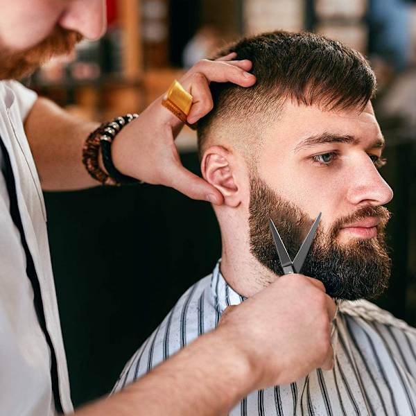 Professionell hårsax -MYCKET SHARP- Barberklippning