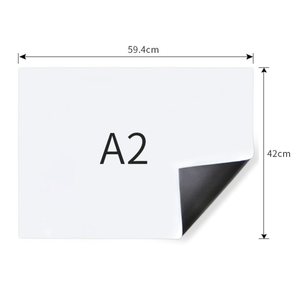 Magnetisk whiteboard-ark - Lille magnetkøleskab