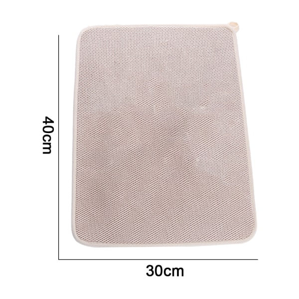 Opvaskemåtte i mikrofiber, superabsorberende, mikrofiber
