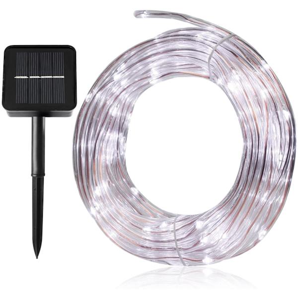 12M 100 LED Ljusslang Solcell, Vattentät IP65 Solcellslampor