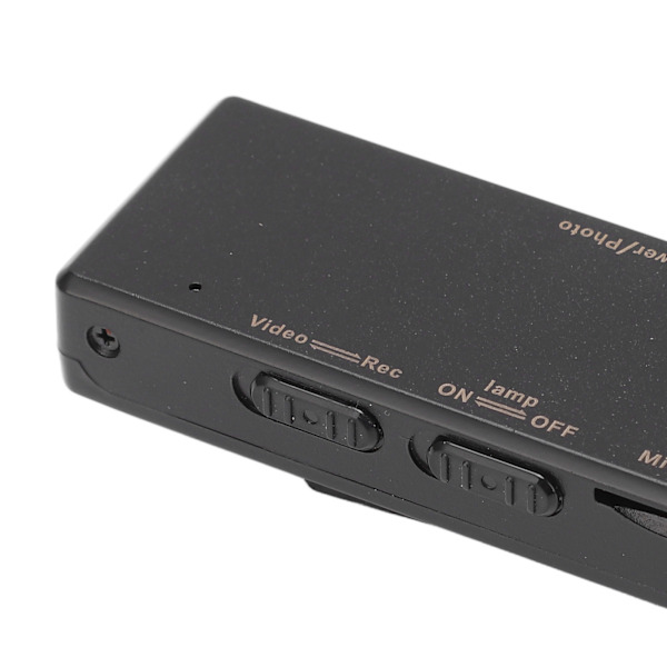 Mini-runkokamera Yökuva HD1080P 90 asteen kamera Tukee 128 Gt:n puettavaa videonauhuria pidikkeellä kotiin ja urheiluun