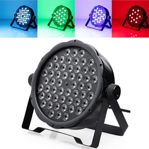 Rgb Led Par Lampor För Fester, Konserter Bröllop Klubbar, Uppladdningsbara Scenlampor Med Dynamiska Färgscener Mångsidiga Belysningslägen, Enkel