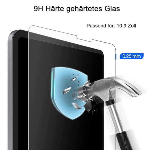 Papirskærmbeskytter Kompatibel med iPad Air 5th 10.9\" 2022 Aftagelig Magnetisk Beskyttende Filmbeskytter til iPad Air 5, Mat