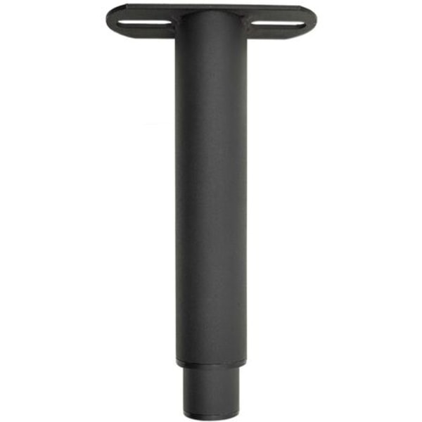 Set med 2 justerbara T-formade infällbara metallben för säng, soffa (17,8 - 33 cm)