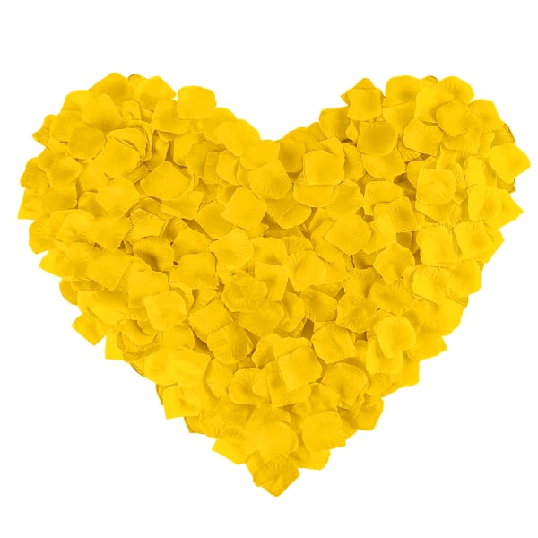 12 poser kunstige roseblader, ikke-vevde blomsterblader for