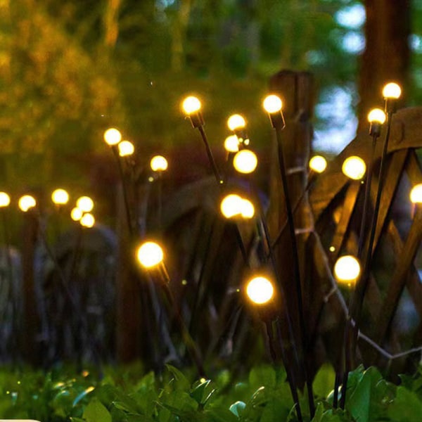 Firefly Solar Pathway Lights, 2-pak utendørsbelysning