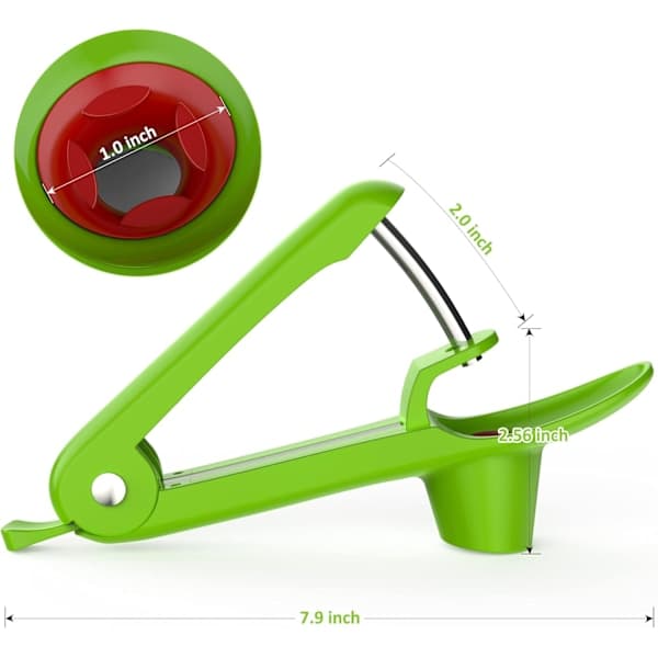 Cherry Pitter - Stainless Steel Cherry Pitting Tool with Handheld Press Design, Save Time and Space for Making