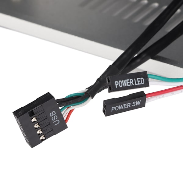 Skrivebordscomputer Kabinet God Varmeafledning Eksklusiv Kompakt Mini HTPC Kabinet til Hjemmevideokomputer