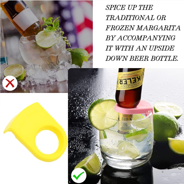 ABS Dryckeshållare Flaskhållare Öl Cocktail Snap för