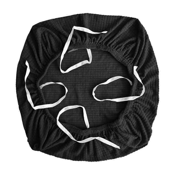 3 X Elastiske kontorstole-sædebetræk. Elastisk overtræk.