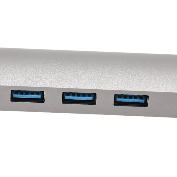 USB til RJ45 Hub 1 Gbps 3 USB 3.0 Plug and Play Aluminiumlegering USB til Ethernet Adapter til Bærbar Computer Tablet Desktop