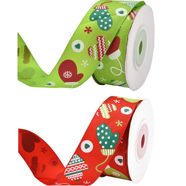 Ribbon Christmas Wrapping Ribbon Christmas Crafts Decoration Rib