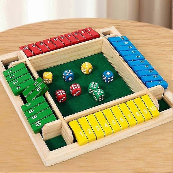 Perheen Shut The Box -peli red