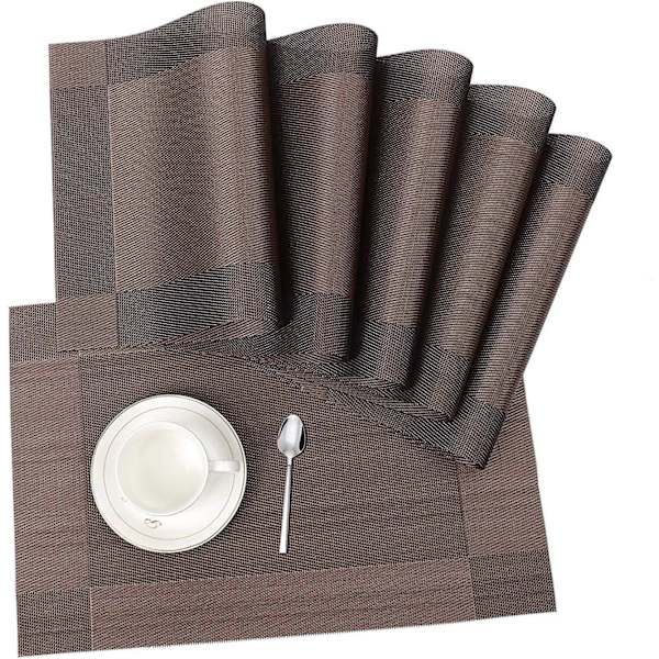ISIYINER Lämmönkestävä pestävä liukumaton PVC-pöytätabletti