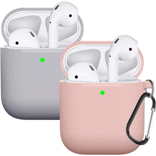 AirPods-etui, fuld beskyttende silikone AirPods-tilbehør