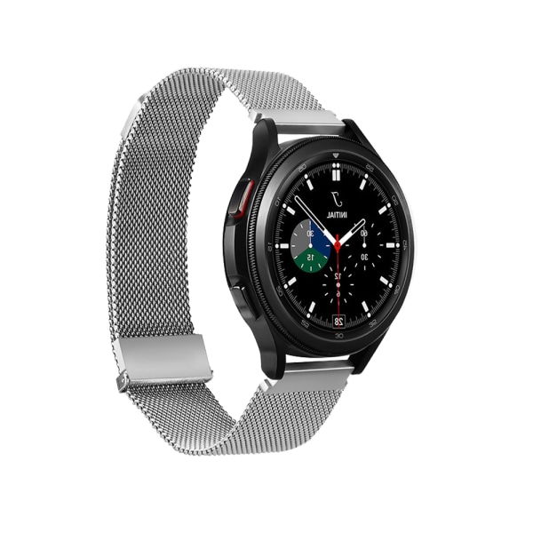 Metallisk fashionrem kompatibel med Samsung Watch3 45mm, Watch