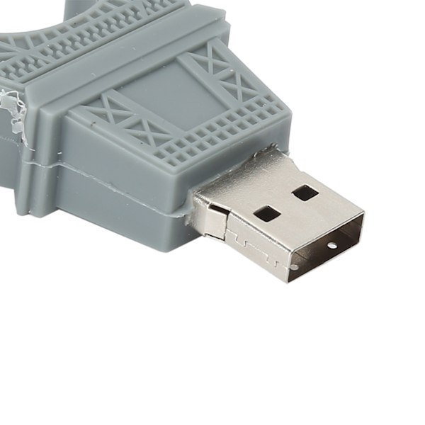 Unik Form USB-minne Silikon Portabel Dataöverföring USB-sticka för PC Laptop 16GB