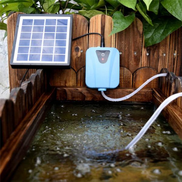 Professionel solcelledambelufter, iltpumpe damluftpumpe
