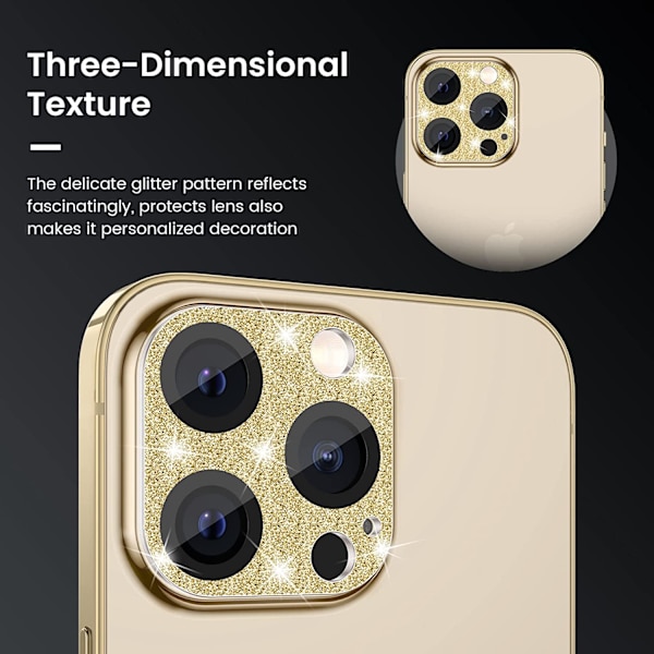 iPhone 13 Pro - iPhone 13 Pro Max kameran linssuojat,