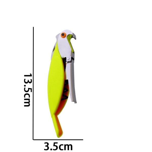 Parrot Shape Corkscrew Vinåpner
