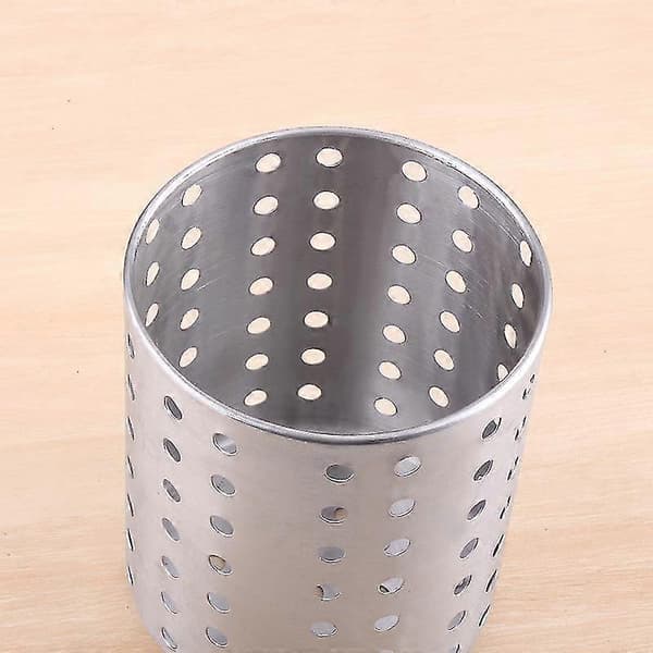 Skeholder i rustfrit stål, holder til køkkenredskaber